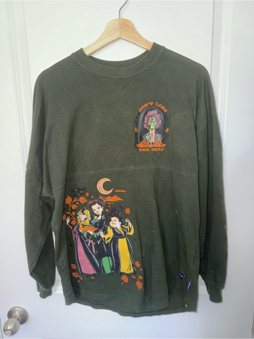 Disney Hocus Pocus 2 Spirit Jersey Sanderson Sisters Halloween Size S
